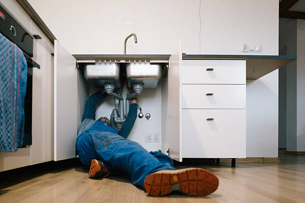 Professional Drain Cleaning technician working in Stevenson, WA